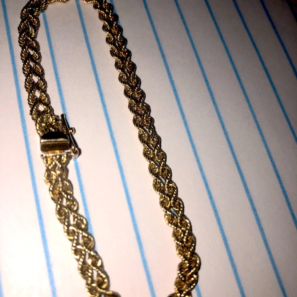 14k Solid Gold Gold Bracelet